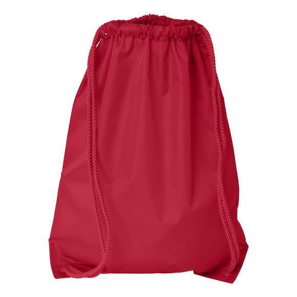 8881 Liberty Bags Drawstring Pack with DUROcord® Red