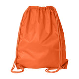 8882 Liberty Bags Large Drawstring Pack with DUROcord® Orange