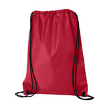 8886 Liberty Bags Value Drawstring Backpack Red