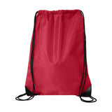 8886 Liberty Bags Value Drawstring Backpack Red