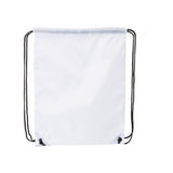 8886 Liberty Bags Value Drawstring Backpack White