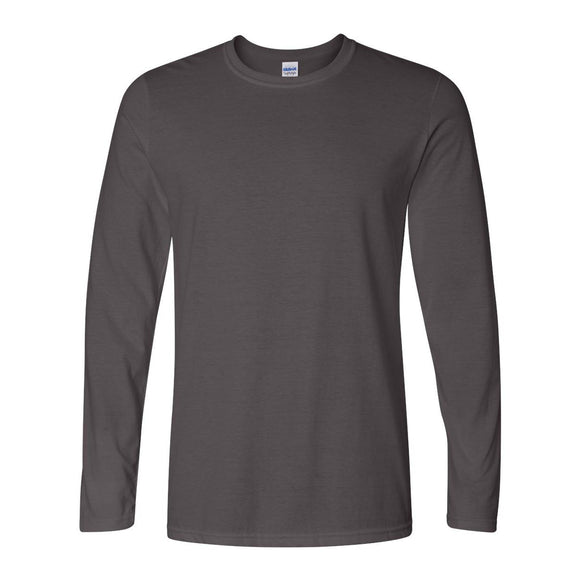 64400 Gildan Softstyle® Long Sleeve T-Shirt Charcoal