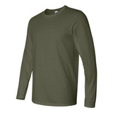 64400 Gildan Softstyle® Long Sleeve T-Shirt Military Green