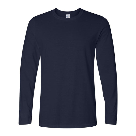 64400 Gildan Softstyle® Long Sleeve T-Shirt Navy