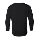 5400B Gildan Heavy Cotton™ Youth Long Sleeve T-Shirt Black