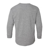 5400B Gildan Heavy Cotton™ Youth Long Sleeve T-Shirt Sport Grey