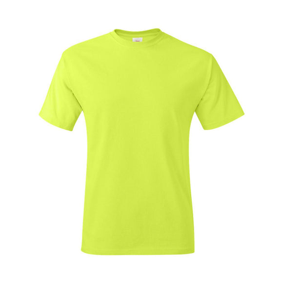 5250 Hanes Authentic T-Shirt Safety Green