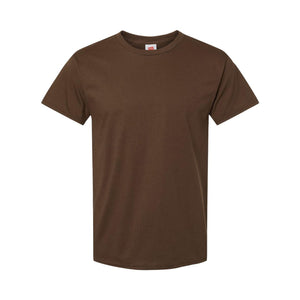 5280 Hanes Essential-T T-Shirt Dark Chocolate