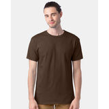 5280 Hanes Essential-T T-Shirt Dark Chocolate