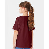 5480 Hanes Essential-T Youth T-Shirt Maroon