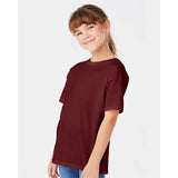 5480 Hanes Essential-T Youth T-Shirt Maroon