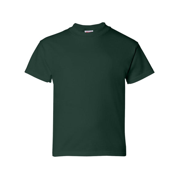 5480 Hanes Essential-T Youth T-Shirt Deep Forest