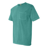 6030 Comfort Colors Garment-Dyed Heavyweight Pocket T-Shirt Seafoam