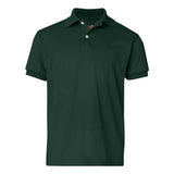 054Y Hanes Youth Ecosmart® Jersey Polo Deep Forest