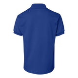 054Y Hanes Youth Ecosmart® Jersey Polo Deep Royal