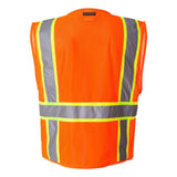 1195-1196 Kishigo Ultra-Cool Multi Pocket Vest Orange