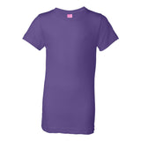 2616 LAT Girls' Fine Jersey Tee Purple