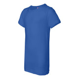 2616 LAT Girls' Fine Jersey Tee Royal