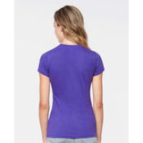 3616 LAT Women's Fitted Fine Jersey Tee Purple