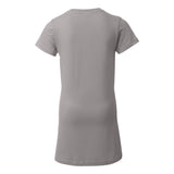 3616 LAT Women's Fitted Fine Jersey Tee Silver