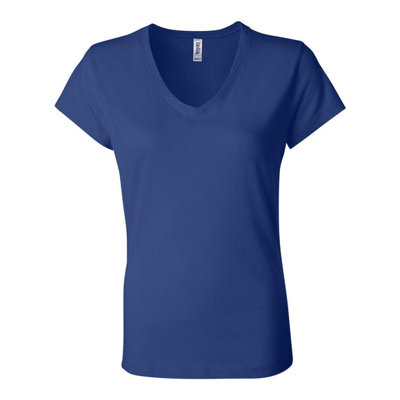 6005 BELLA + CANVAS Women’s Jersey V-Neck Tee True Royal