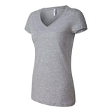 6005 BELLA + CANVAS Women’s Jersey V-Neck Tee Athletic Heather