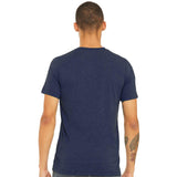 3413 BELLA + CANVAS Triblend Tee Navy Triblend