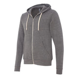 3909 BELLA + CANVAS Triblend Sponge Fleece Full-Zip Hoodie Grey Triblend