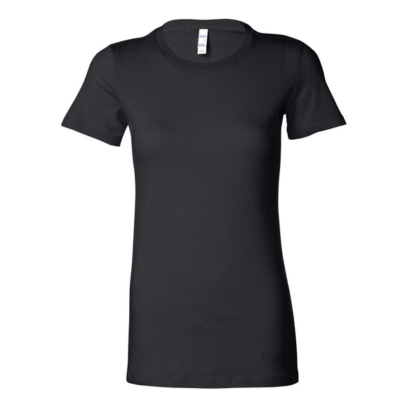 6004 BELLA + CANVAS Women's Slim Fit Tee Black