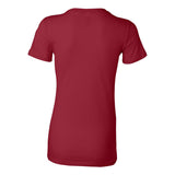 6004 BELLA + CANVAS Women's Slim Fit Tee Cardinal