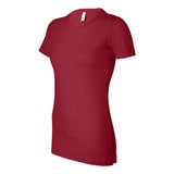 6004 BELLA + CANVAS Women's Slim Fit Tee Cardinal