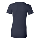 6004 BELLA + CANVAS Women's Slim Fit Tee Navy