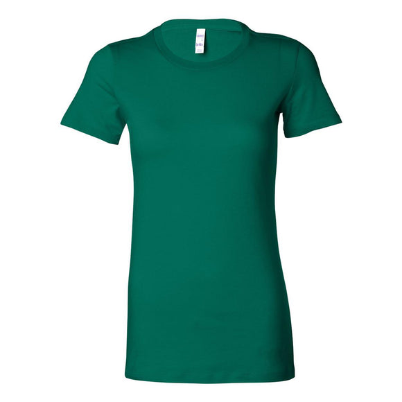 6004 BELLA + CANVAS Women's Slim Fit Tee Kelly