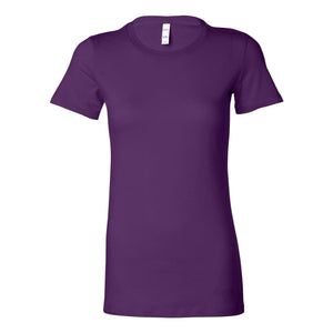 6004 BELLA + CANVAS Women's Slim Fit Tee Team Purple