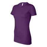 6004 BELLA + CANVAS Women's Slim Fit Tee Team Purple