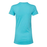 6004 BELLA + CANVAS Women's Slim Fit Tee Turquoise