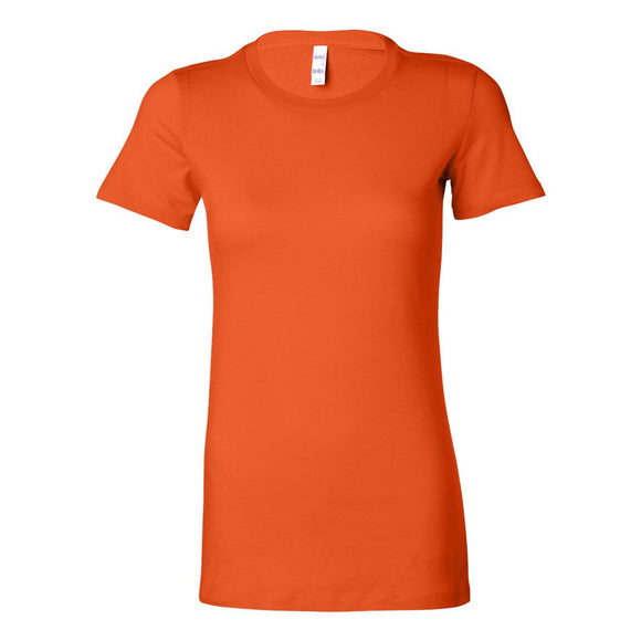 6004 BELLA + CANVAS Women's Slim Fit Tee Orange