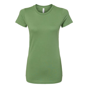 6004 BELLA + CANVAS Women's Slim Fit Tee Leaf