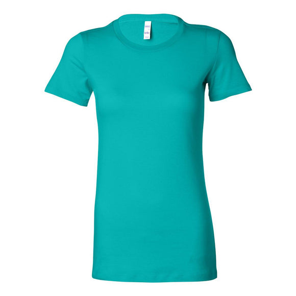 6004 BELLA + CANVAS Women's Slim Fit Tee Teal