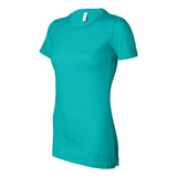 6004 BELLA + CANVAS Women's Slim Fit Tee Teal