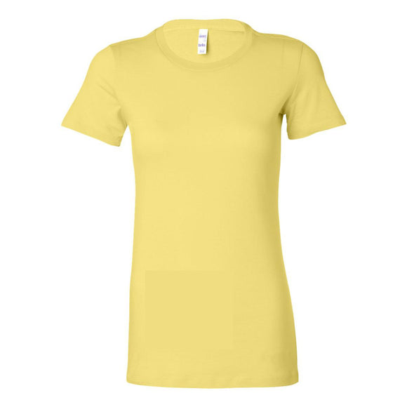 6004 BELLA + CANVAS Women's Slim Fit Tee Yellow