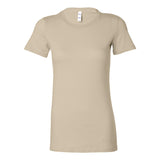 6004 BELLA + CANVAS Women's Slim Fit Tee Soft Cream