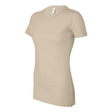 6004 BELLA + CANVAS Women's Slim Fit Tee Soft Cream