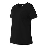 6400 BELLA + CANVAS Women’s Relaxed Jersey Tee Black