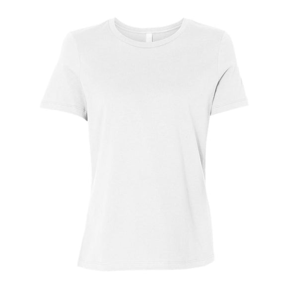 6400 BELLA + CANVAS Women’s Relaxed Jersey Tee White