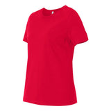 6400 BELLA + CANVAS Women’s Relaxed Jersey Tee Red