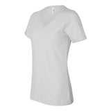 6405 BELLA + CANVAS Women’s Relaxed Jersey V-Neck Tee White