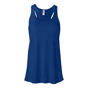 8800 BELLA + CANVAS Women's Flowy Racerback Tank True Royal