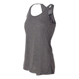 8800 BELLA + CANVAS Women's Flowy Racerback Tank Dark Grey Heather