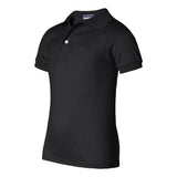 437YR JERZEES SpotShield™ Youth 50/50 Polo Black